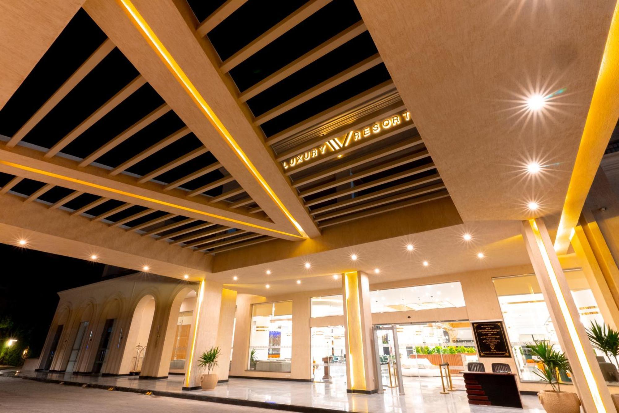 The V Luxury Resort Sahl Hasheesh Hurghada Eksteriør billede Lobby