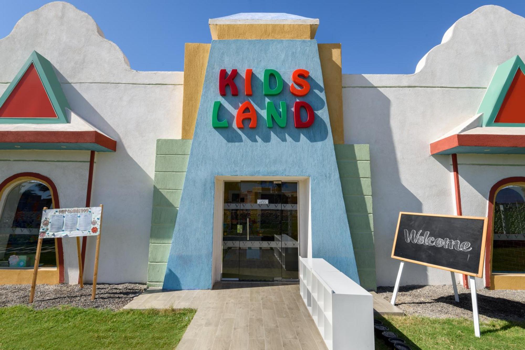 The V Luxury Resort Sahl Hasheesh Hurghada Eksteriør billede Kids Land