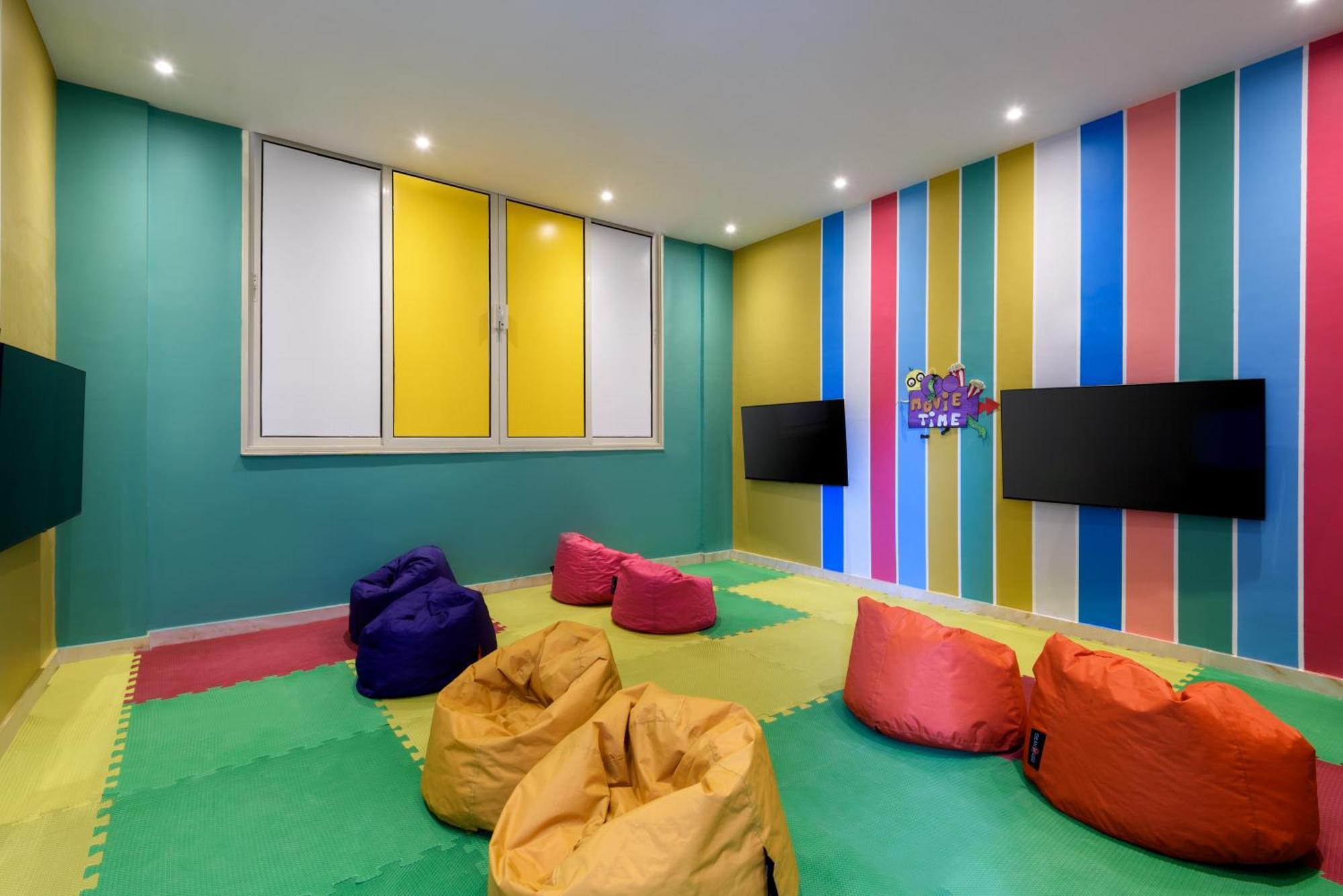 The V Luxury Resort Sahl Hasheesh Hurghada Eksteriør billede The children's room